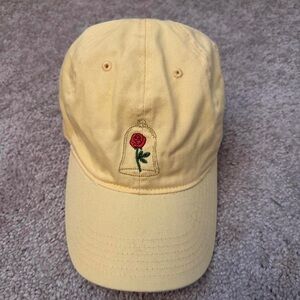 Disney Parks Belle hat with Rose Embroidery